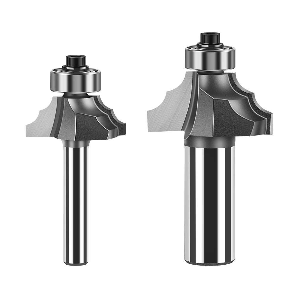 1 pz 1/4in 1/2in 6mm 12mm Shank Molding Router Bit bordo-forming Router Bit Door knife Tenon Cutter strumenti per la lavorazione del legno