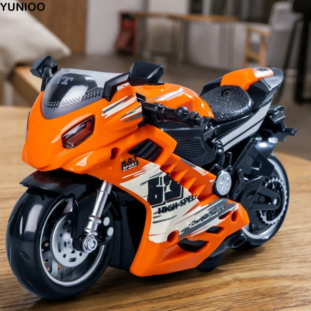 

Music Motorcycle Racing Toy Racing Car Model Lights Simulation Motorcycle Toy Sports Car Plastic Mini Motorcycles Music Toy