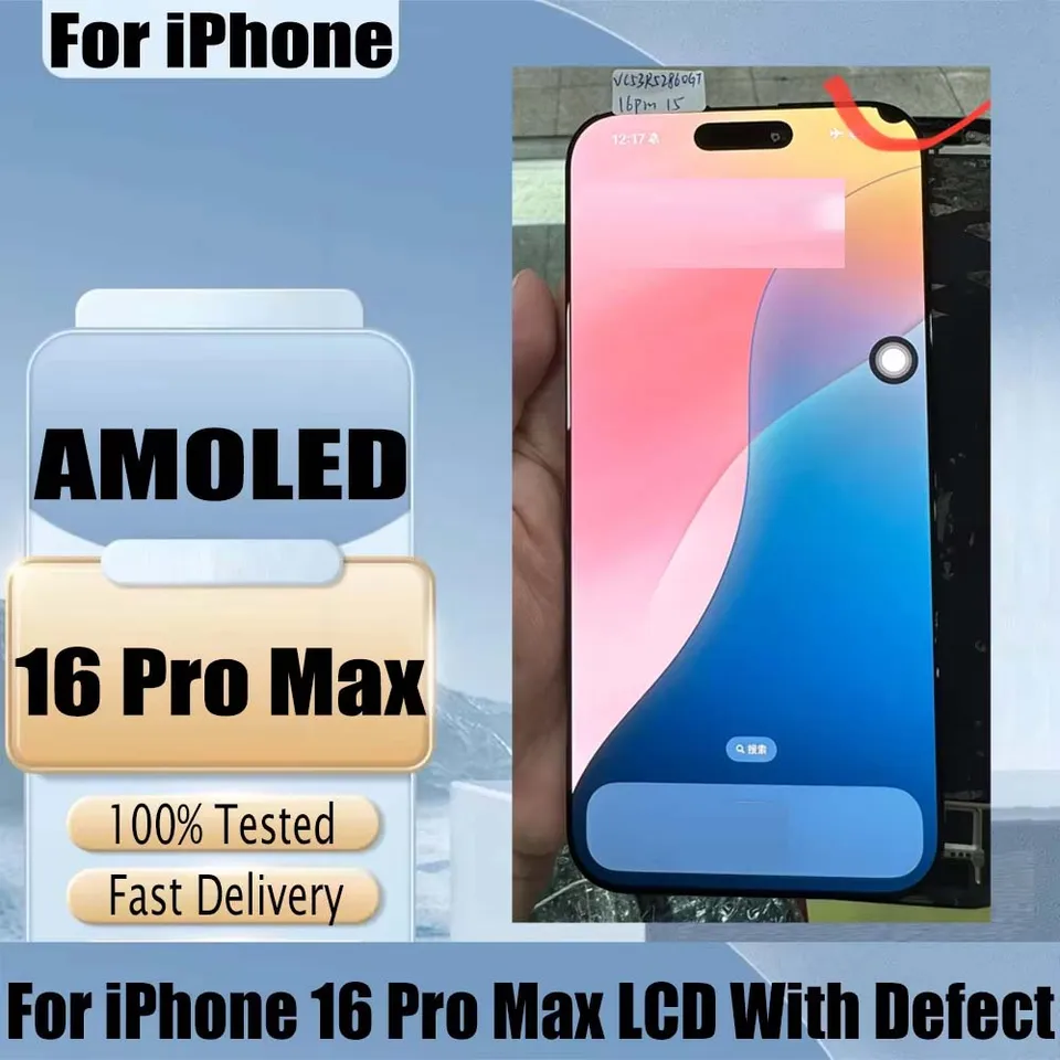 iPhone 16 Pro Max LCD Screen with Defect A3296 A3084 A3295 A3297