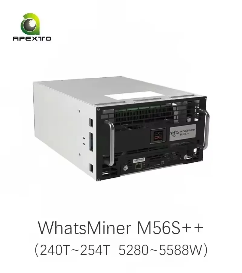 

КУПИТЬ 2 ПОЛУЧИ 1 БЕСПЛАТНО: MicroBT Whatsminer M56S++ 248T — 258T 5280 Вт BTC BCH Майнинг Погружной охлаждающий майнер