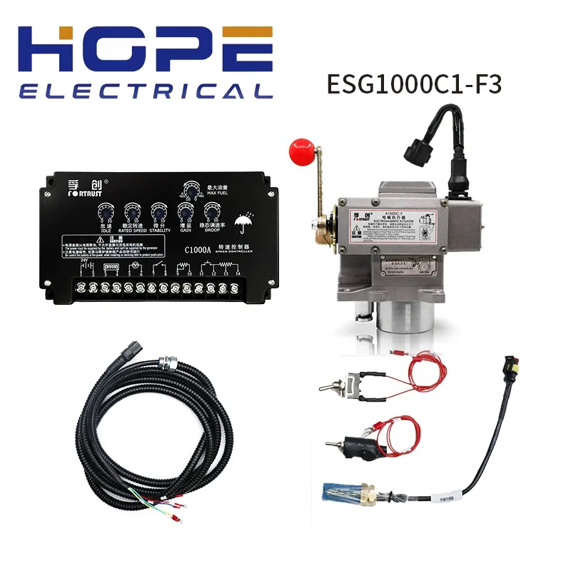 FORTRUST A1000C-F ESG1000C1-F3 Generator ESC Waterproof Damper Actuator A2000C-F ESG1000C2-F3