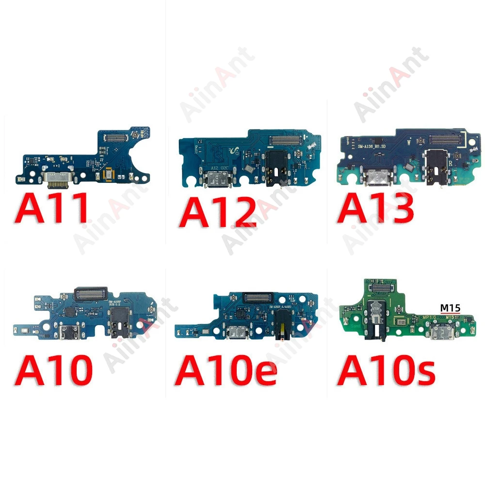 Dock USB Charger Board Port Connector Charging Flex Cable For Samsung Galaxy A10 A11 A12 A13 US EU A10e A10s A12s A13s 4G 5G