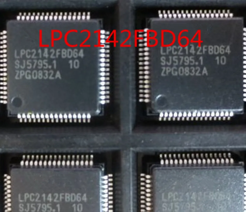 

New 5PCS LPC2142FBD64 LPC2142 LPC2142FBD QFP64 LPC2142F ARM Microcontroller MCU