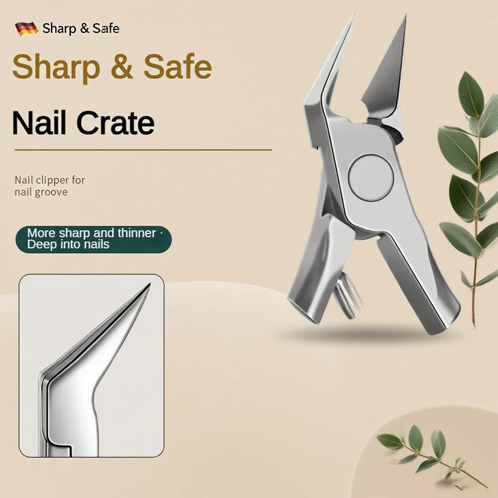 Profesional nail clippers Sharp Ingrown Cuticle Clippers Edge Cutter Scissor Nail Pliers Clippers Nail Art Manicure Tools