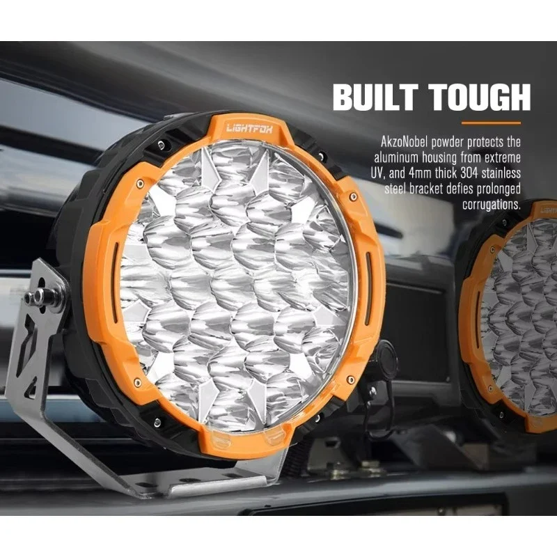 

High Brightness 4x4 for Offroad Car Bumper Round 9 Inch Drl Led Driving SpotLight