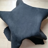 0.8mm Black Sheep Fleece. Top-Grain Leather. Genuine Leather Fabric. DIY Shoes By Hand. Boots. A Whole Sheepskin