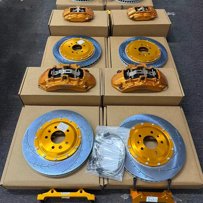 

3V6 6-Piston F40 4-Piston Brake Caliper Kit with 345mm 355mm 380mm 400mm Brake Disc for R32 R33 R34 Upgrade