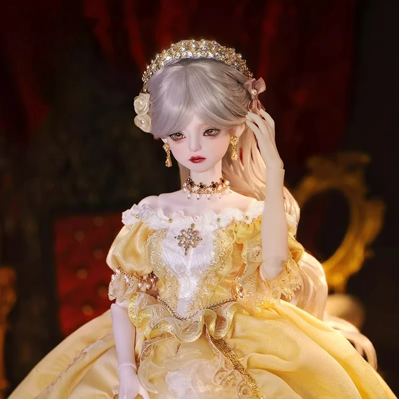 Joybjd 14 Bjd Doll Bowen European Court Style Movable Joints Flexible Styling Exquisite Makeup Action Anime Figure Model Trendy