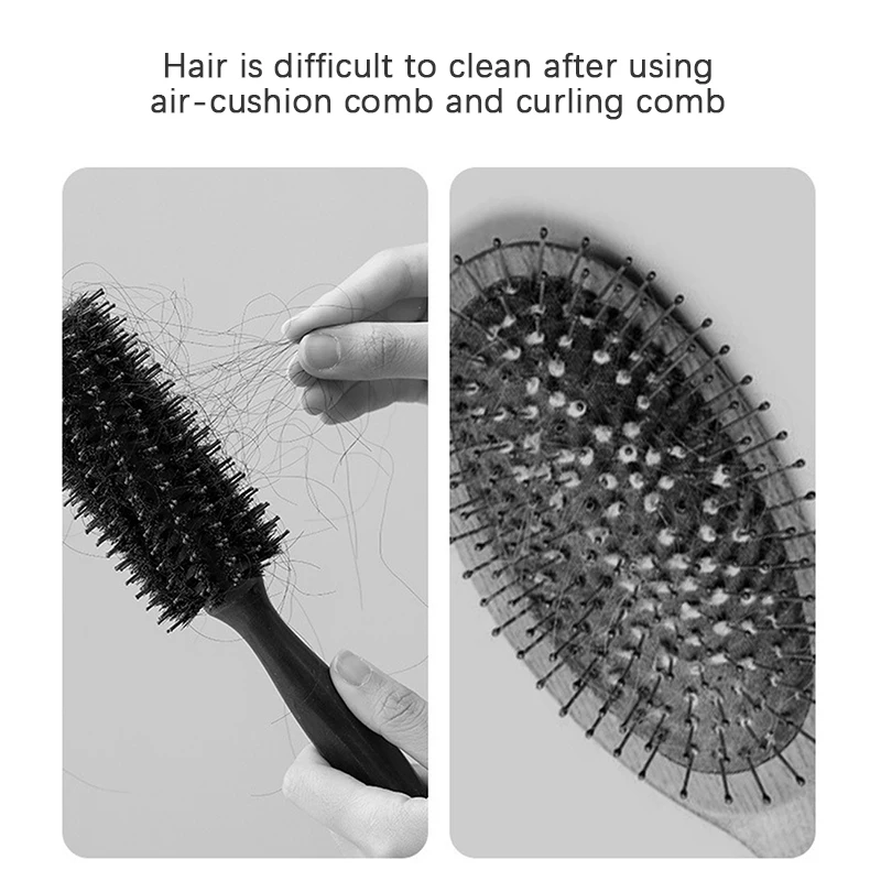 50Pcs Cleaning Net For Hair Brush Comb Airbag Pet Comb Brush Cleaning Sheet Pad Comb Protection Net Portable Comb Net