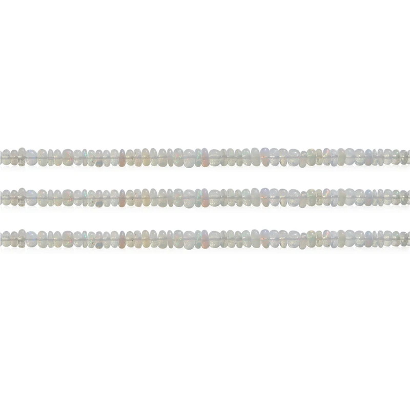 

Natural Stone 7A Opal Abacus Gasket Beads Size 3.5-5x1-3MM For Jewelry Making Diy Bracelet Necklace