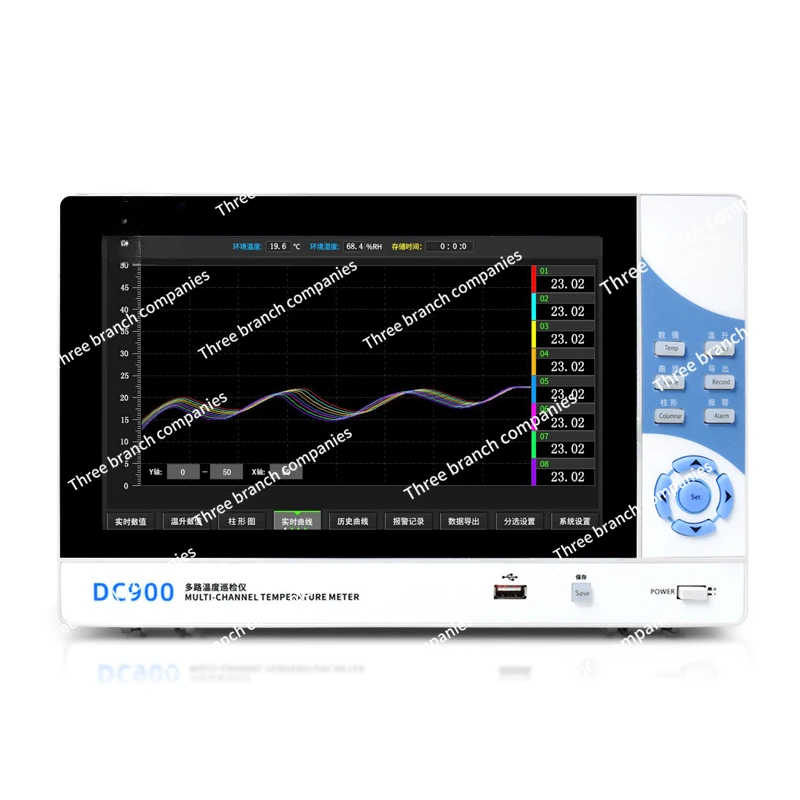 

Многоканальный тестер температуры Dc900, 16/32/48/64 каналов