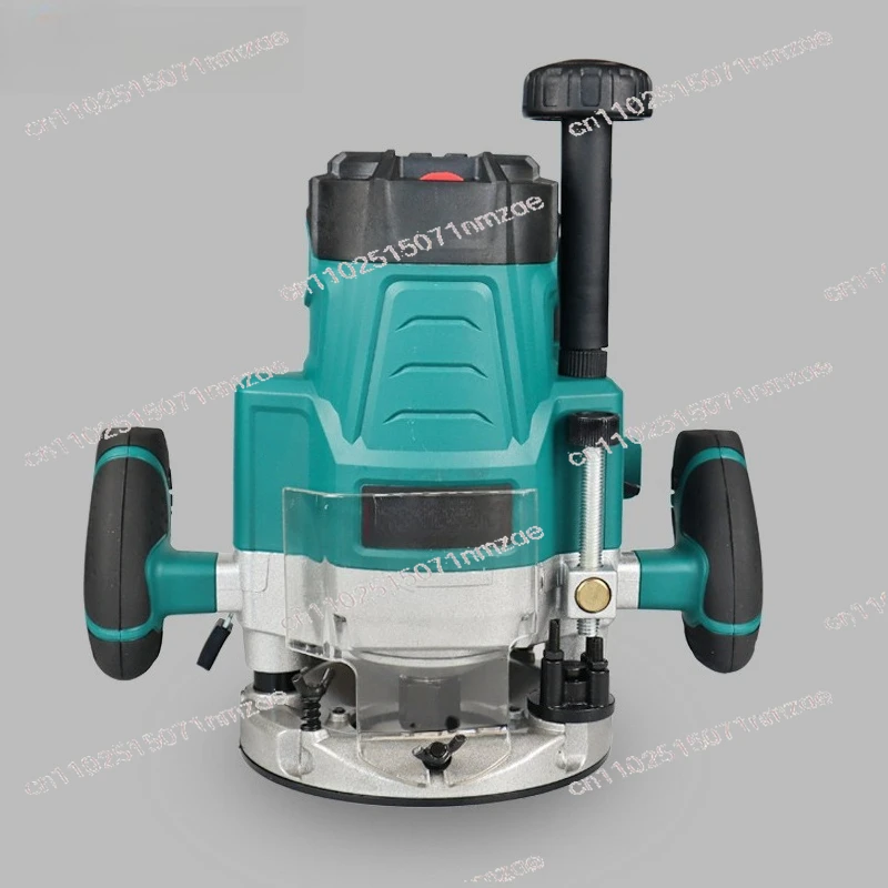 Woodworking Router Multi-Functional Plunge Router with Slotted Groove Cutter for Mortising, Tenoning & Lock Hole Drilling