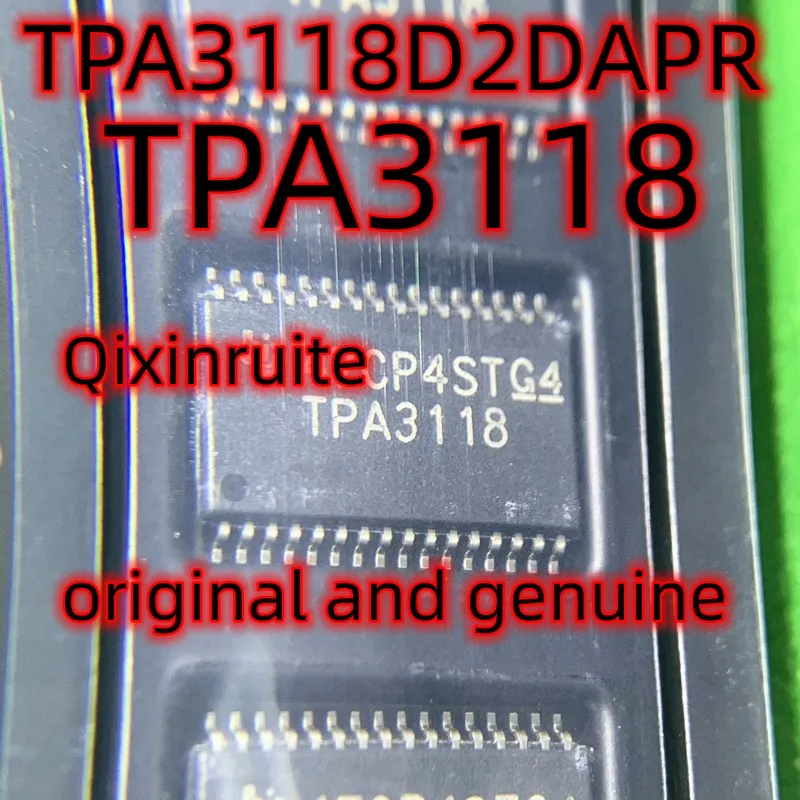Qixinruite tpa3118d2dapr tpare3118 HTSSOP-32 18新しいオリジナルで本物