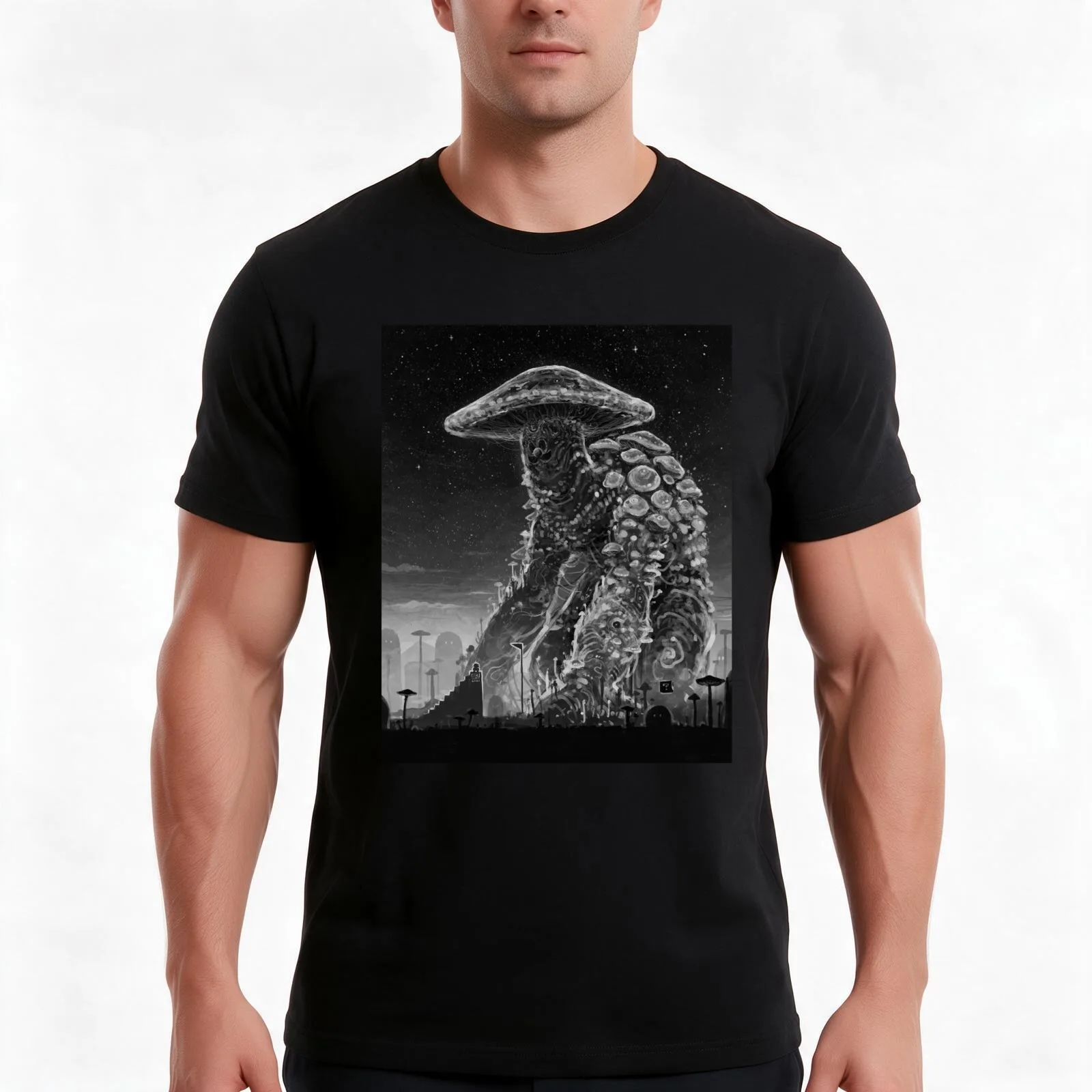 Colossal Little Brother T-Shirt, Summer Casual Cotton Tee, Oversized Streetwear Tops, Vintage Graphic Print, Unisex Men Women
