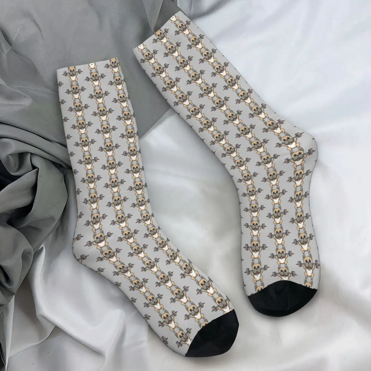 

Cute French Bulldog Workout Stockings Women Men Dog Socks Kawaii Socks Spring Running Sports Anti Skid Socks Birthday Present