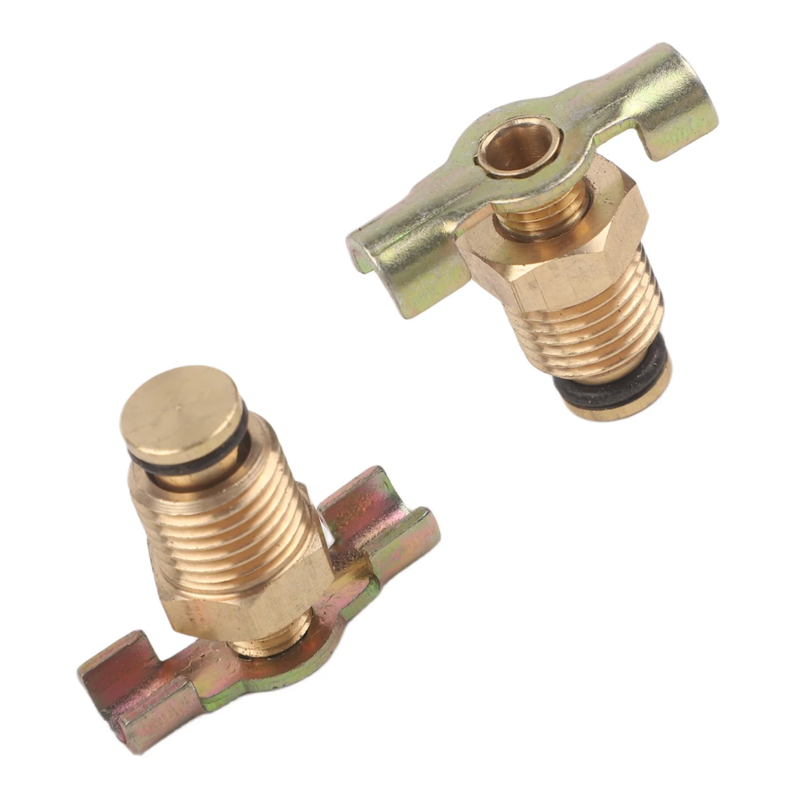 T-Handle Brass Drain Cock 1/4 Inch For BSP For Air Compressor Setups Needing Repeatable And Controlled Drain Operations