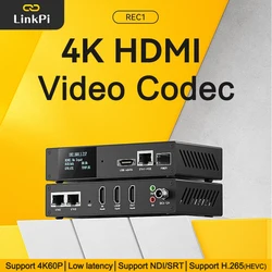 Link Pi REC1 HDMI Recorder Encoder 4KP60 Decoder SRT NDI GB28181 ARM Cortex A7 4 Core 1.2GHz 32KB l-Cache,32KB D-Cache 2GB DDR4