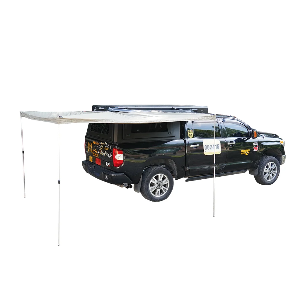 4x4 Off Road Retractable Waterproof Camping Car Side Awning Optional With Car Roof Tent