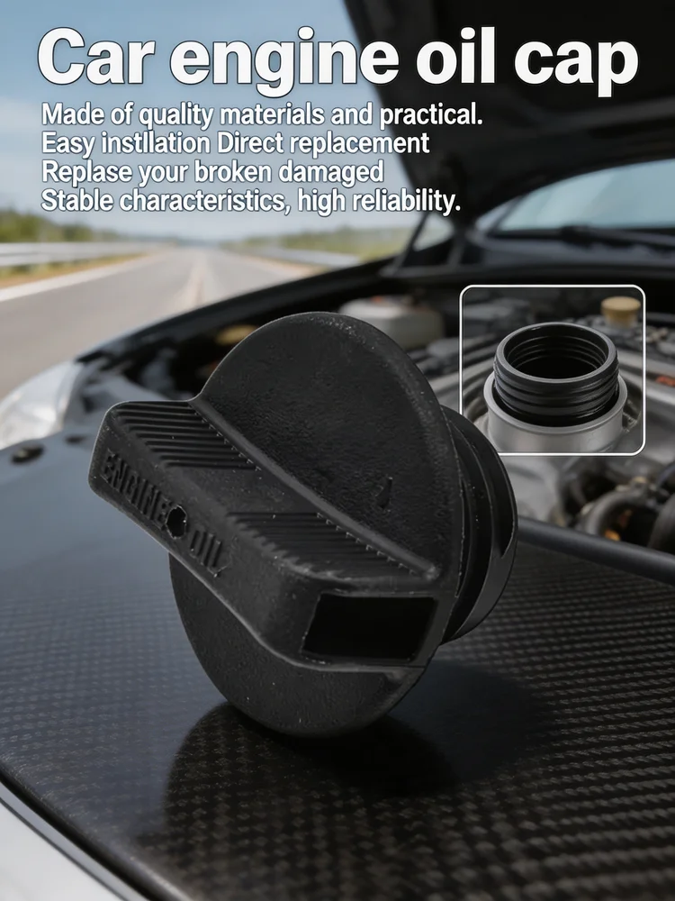 Car Accessories Must Have - Car Engine Oil Cap ABS 2012-2022