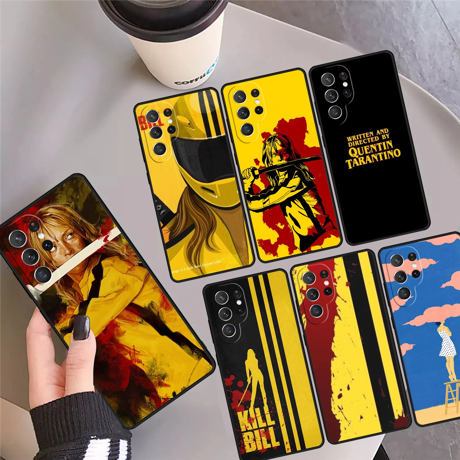 

Чехол для телефона с постером фильма «Убить Билла», чехол для Samsung Galaxy S24 S25 Ultra S23 S22 Plus S21 FE S20 Note 10 20 Pro