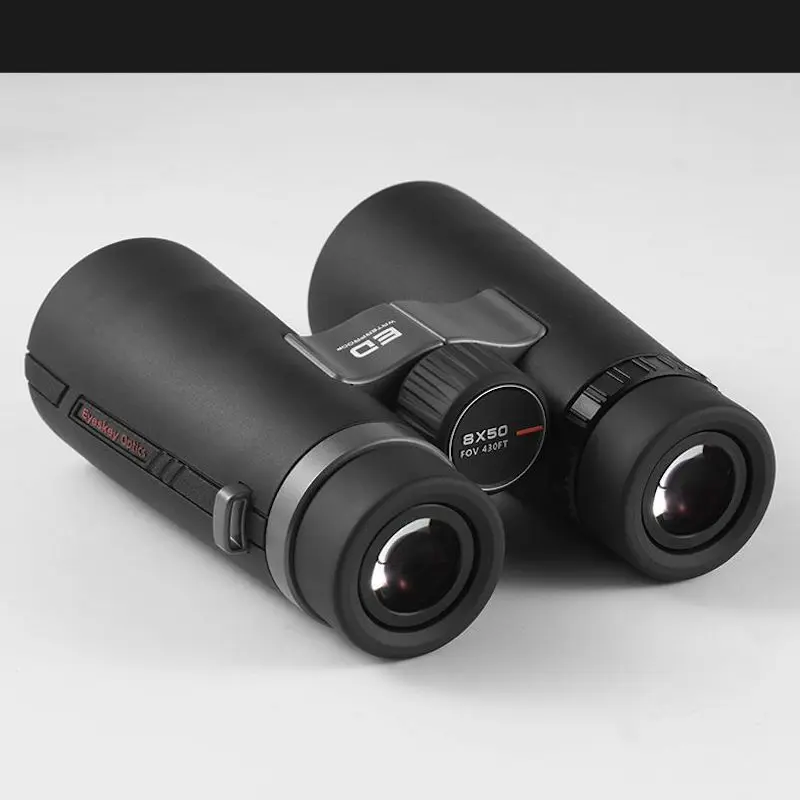 Профессиональный бинокль Eyeskey 8x50ED, HD противотуманный водонепроницаемый FMC Bak4 Prism Optics, для отдыха на природе, охоты