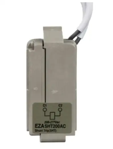 EZD160/250A EZDSHT200AC shunt trip SHT, EasyPact EZC100, EasyPact CVS100BS, 200 VAC to 277 VAC 50/60 Hz