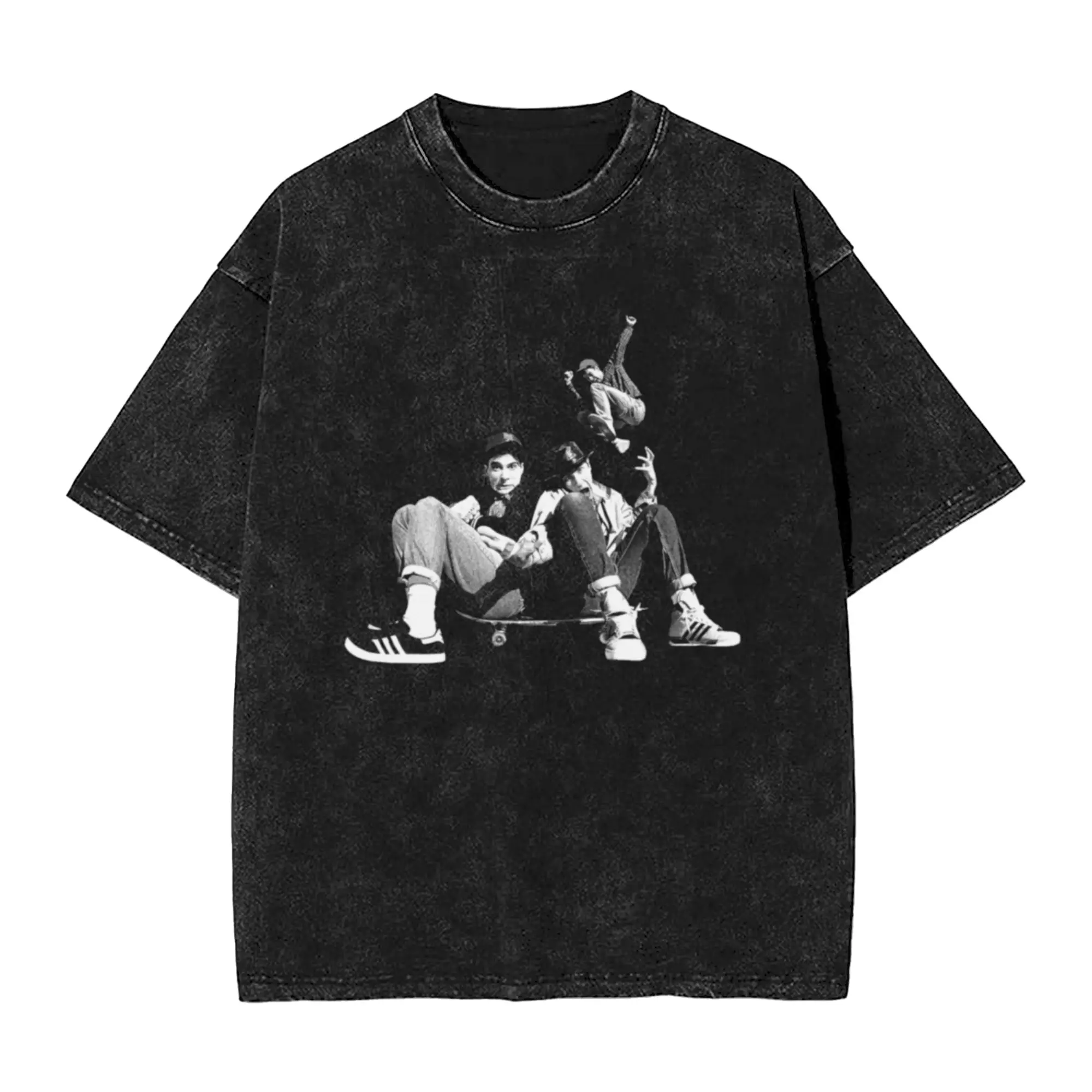 b-boys y all v2 Unique Trendy A Washed T Shirt Men's Oversized Cotton Tees Tops