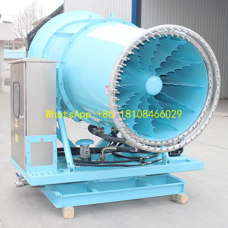 für Staubunterdrückung beim Aufbau, Abbruch, umweltfreundliche Staubkontroll-Nebelkanone