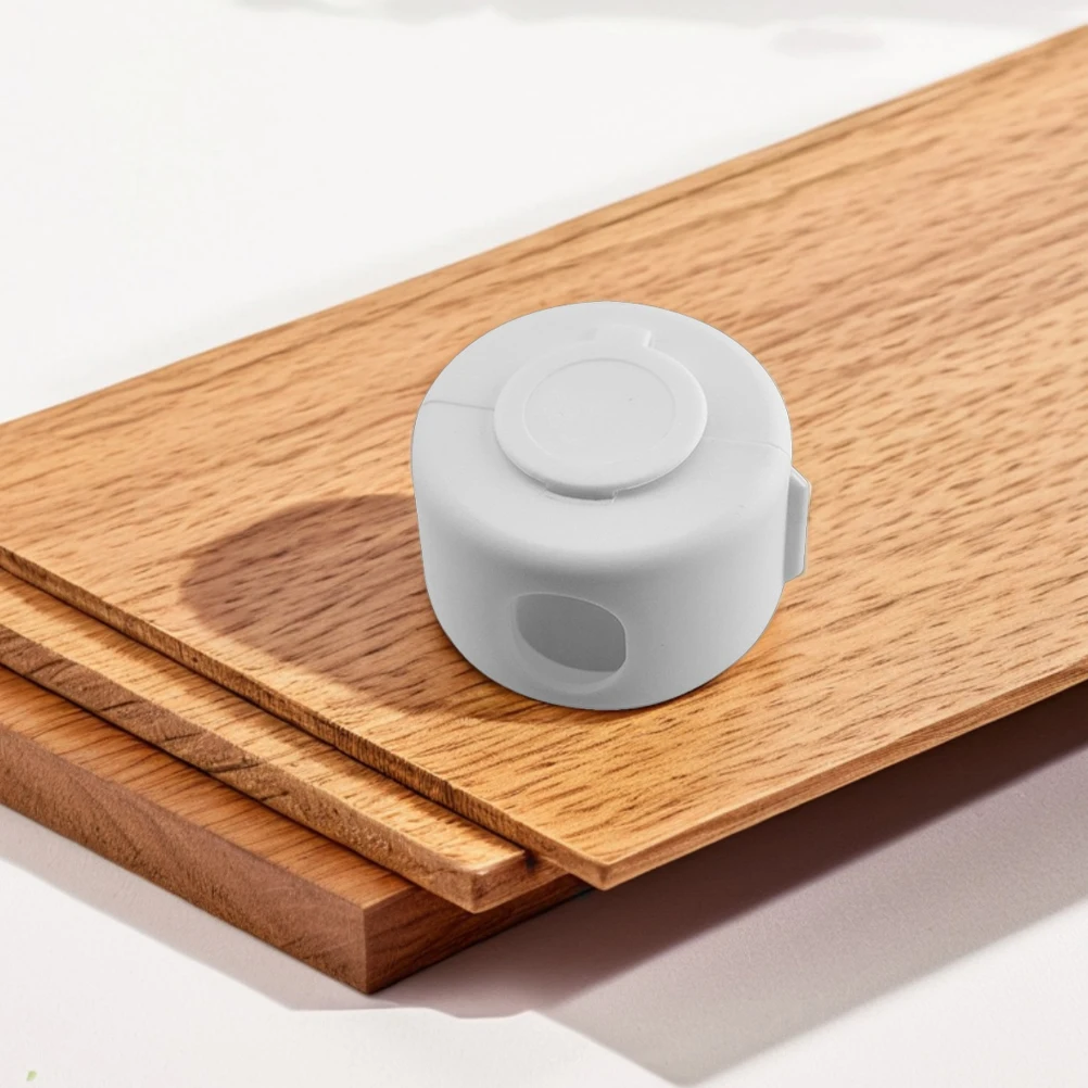 

2pcs Door Handle Cover Child Proof Baby Safety Knob Protector Lockable Thickened Bump Scald Resistant For Kids Front Inside