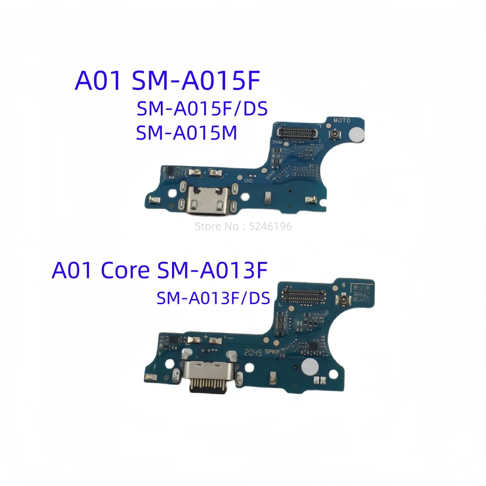 1 unidad de conector de puerto de carga USB para Samsung Galaxy A01 SM-A015F SM-A015F/DS SM-A015M A01 Core SM-A013F SM-A013F/DS