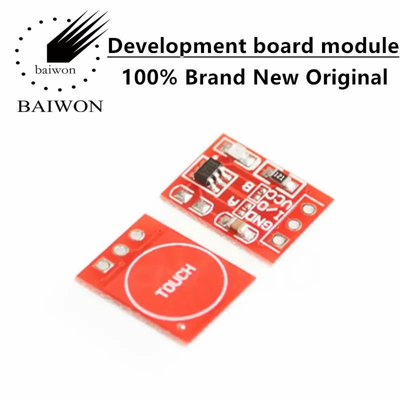 TTP223 touch button module capacitive single channel self-locking touch switch sensor