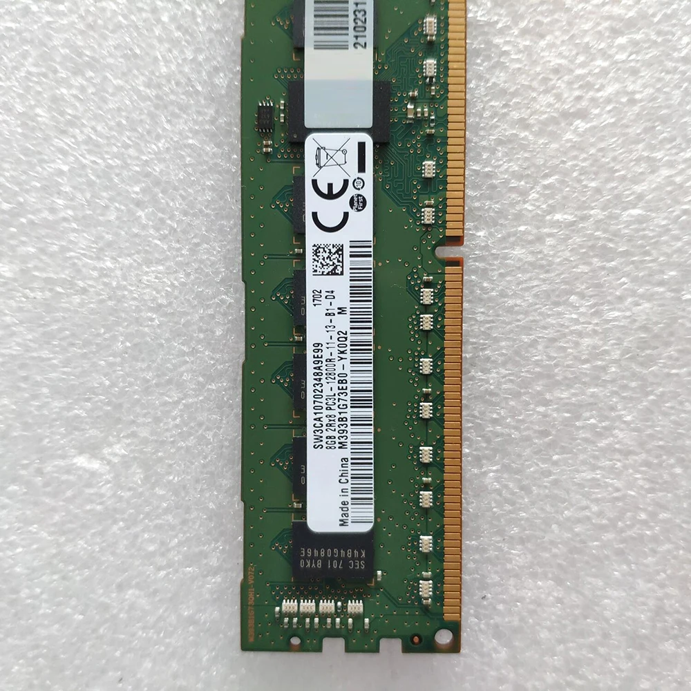 

RAM 8G REG ECC Server Memory M393B1G73EB0-YK0 8GB 2Rx8 PC3L-12800R DDE3L 1600
