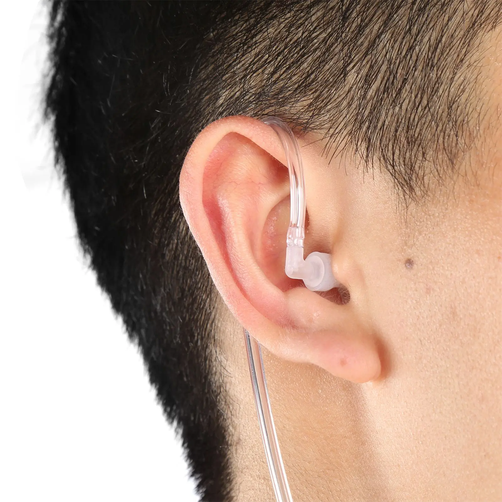 ZK40 エアチューブイヤホンイヤフォン有線ヘッドフォン W/ハンズフリーマイク Samsung 3.5mm ジャック用