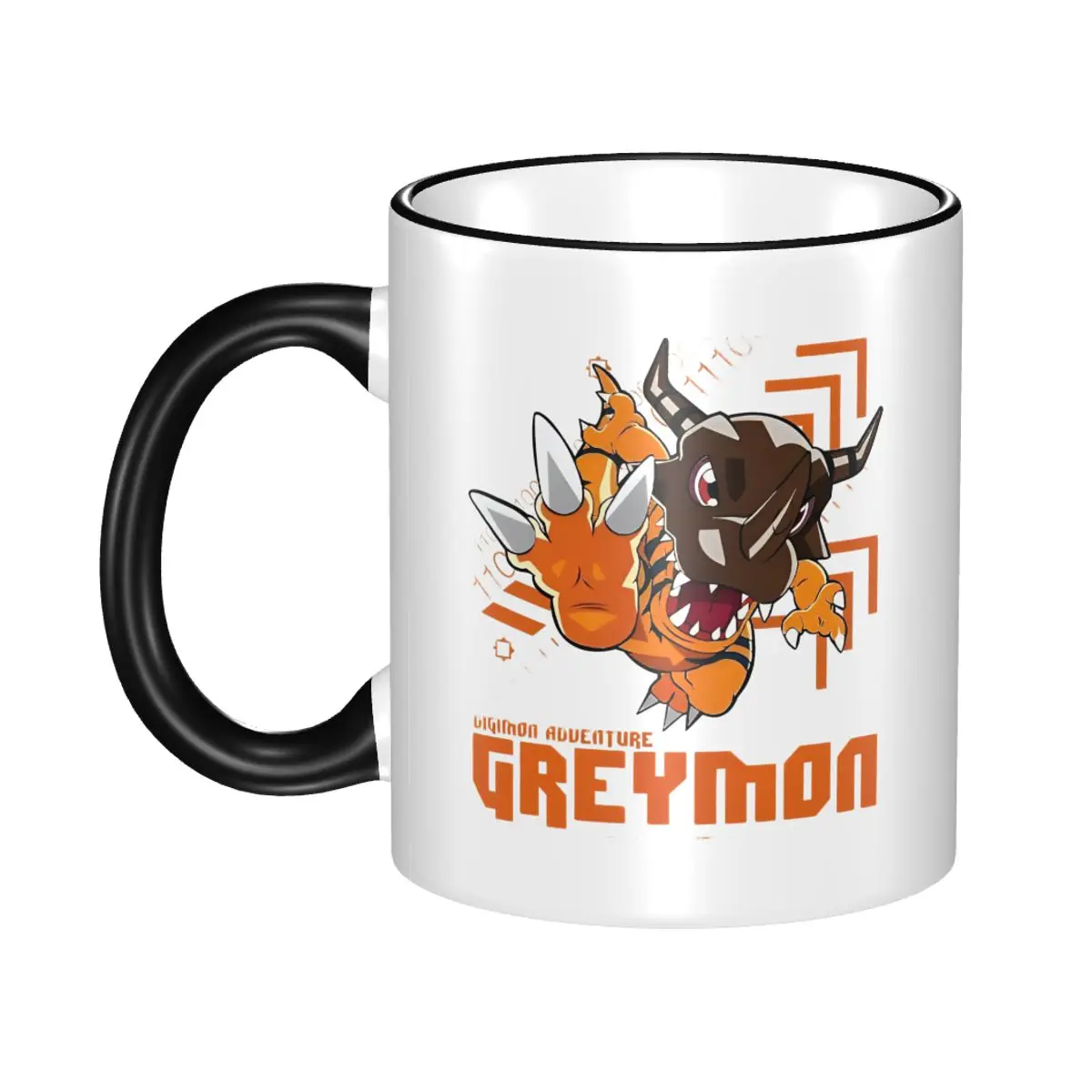 

Digimon Adventure Greymon Coffee Mug Cute Cup For Home