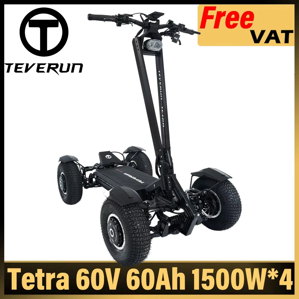 Teverun TETRA 4-Wheel Scooter: Real-World Performance, Safety, and Usability Tested
