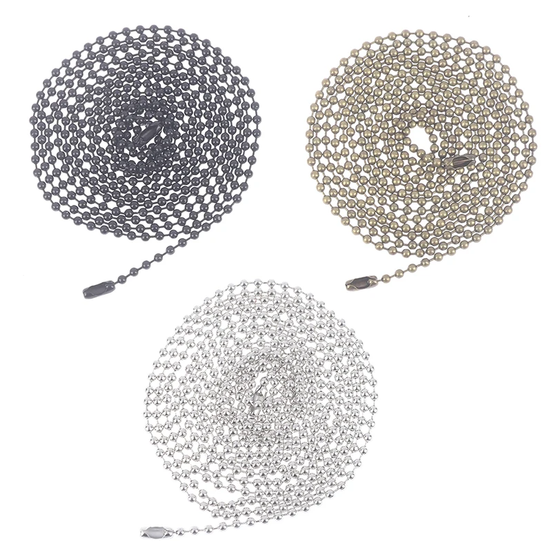 100cm Household Copper Desk Lamp Ceiling Fan Chain Replace Ceiling Fan Light Lamp Switch Chain DIY Lighting Accessories