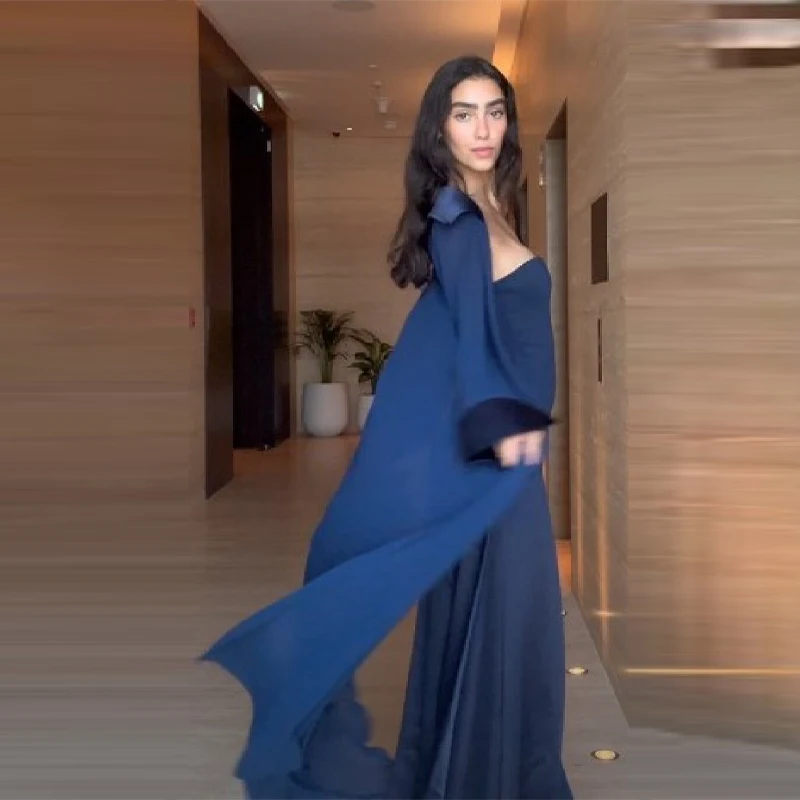 Retro Elegant Gown Modest Satin Sexy Trendy Women Maxi Dress Holiday Party Stylish Chic Minimalist Ladies Evening Outfit view 5