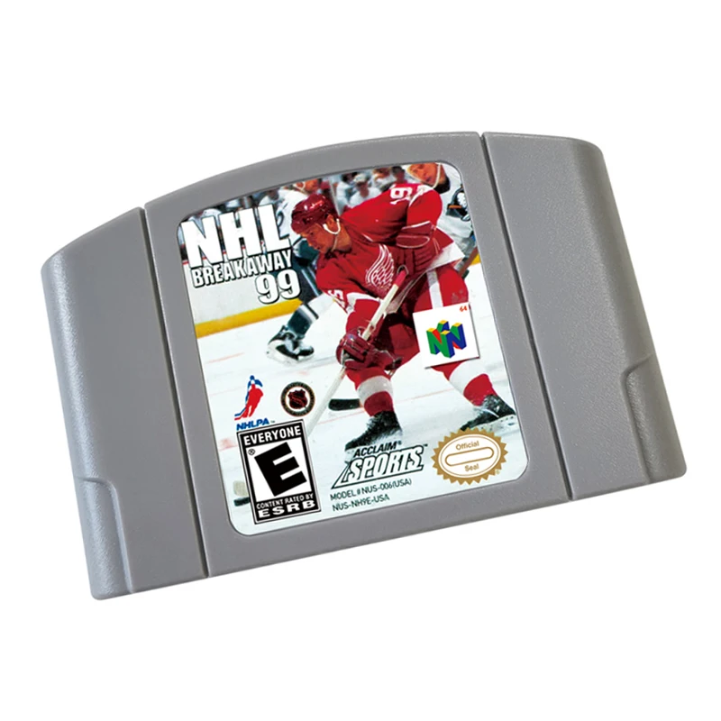 

NH Breakaway 99 For N64 Game Card US Version Console 64 bit USA Version Video Game Cartridge