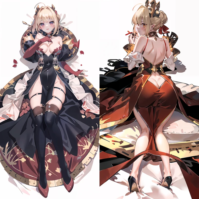 

Fate/Grand Order Nero Claudius Anime Pillow Cover Dakimakura 2 Side Printed Hugging Body Pillowcase Cushion Cover Bedding Decor