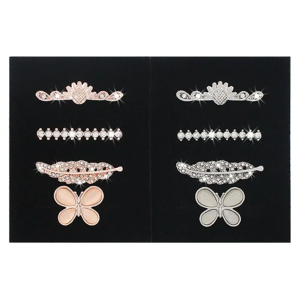 4 Pcs/set Butterfly Strap Decoration Metal Decorative Ring Creative Smart Watch Silicone Strap Accessories for Apple Watch Band