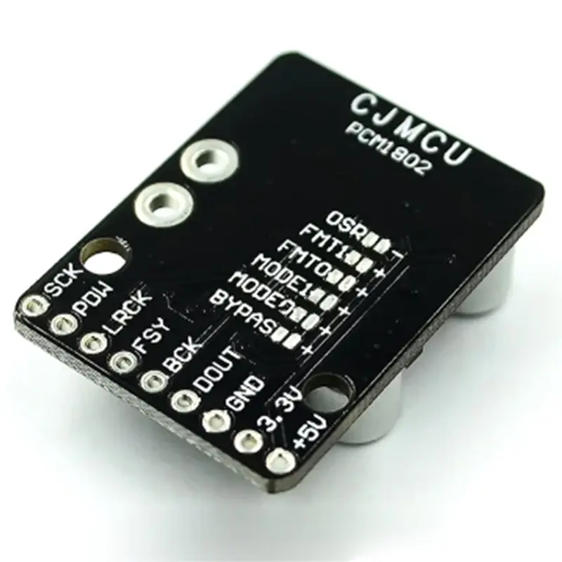 A13E-PCM1802 Audio Stereo ADC Decoder A/D Converter 24Bit 96Khz Digital PCM AV Amplifier Player Board ANALOG-INPUT Module