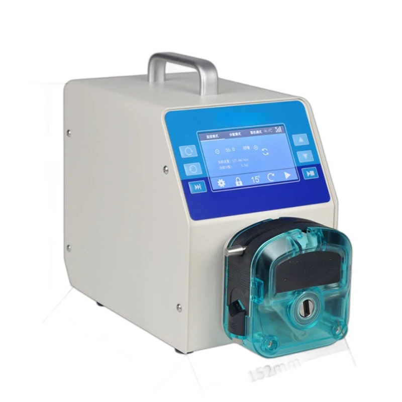 6L/min large flow intelligent peristaltic pump industrial self suction pump small filling and packaging pump