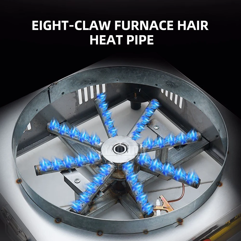 

40cm Pancake Maker Gas Crepe Machine Rotary Tortillera Electrica Tortillas De Harina