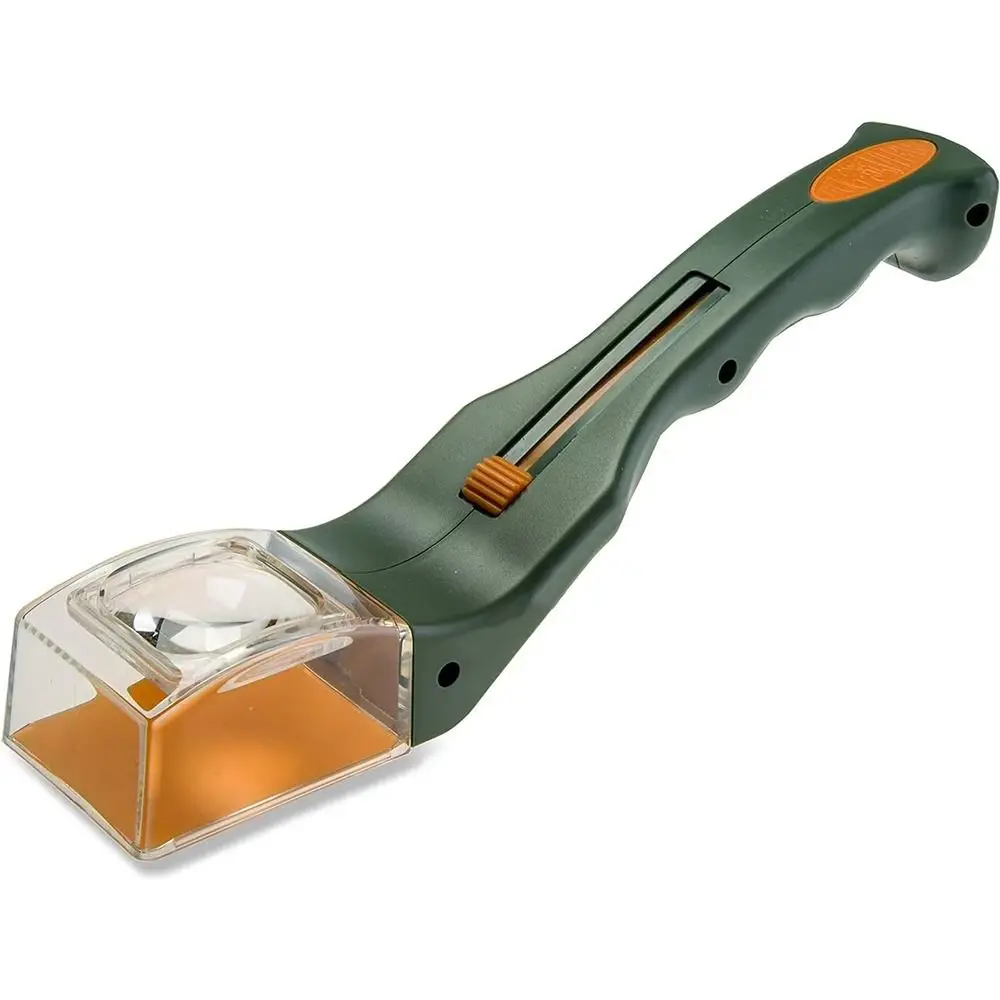 

Magnifying Quick Release Worm Catcher Contactless Nature Toys Insects Catching Tool with Built-In 5x Magnifier Fly Grabber Bug