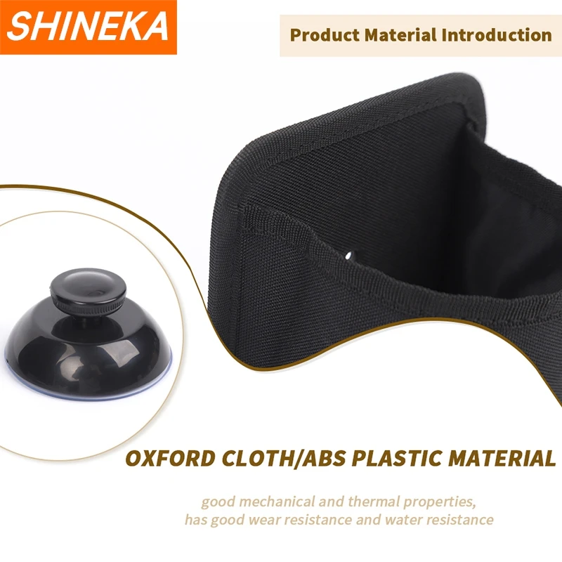 SHINEKA Car Rear Window Organizer Storage Bag For Jeep For Jimny For Dodge For Ford Universal Stowing Tidying Accessories