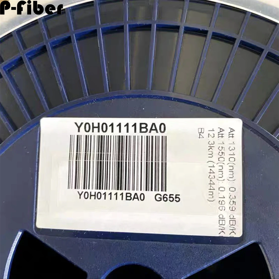 الألياف الضوئية العارية YOFC G655 1 كجم المفردة OTDR اختبار موسع الألياف المستديرة 1000mtr SM P-fiber