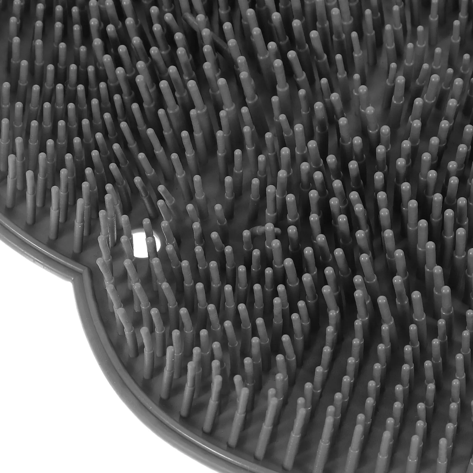 

Dual Use Back Scrubber Pad and Foot Scrubber Mat with Extra Strong Suction Cups for Shower Wall Floor Exfoliating Silicone Bath