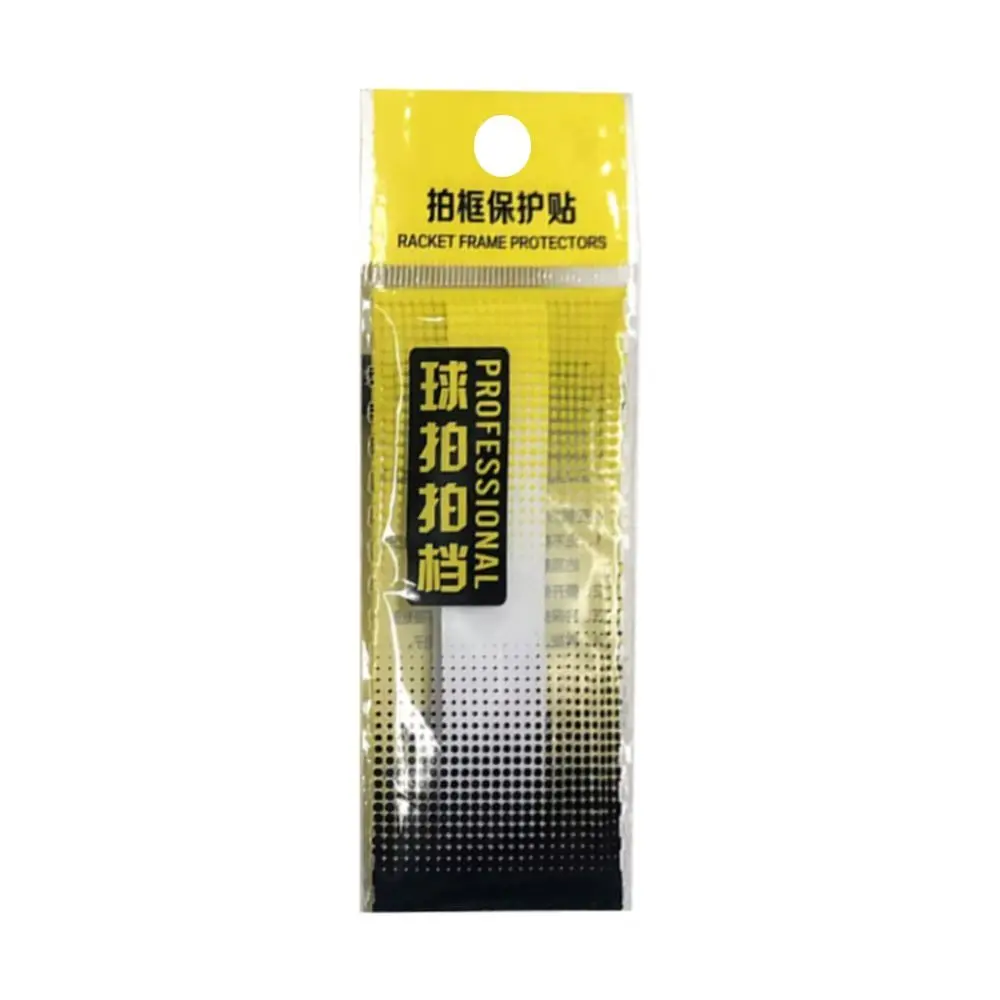 Cinta protectora transparente antidesgaste para el borde de raqueta