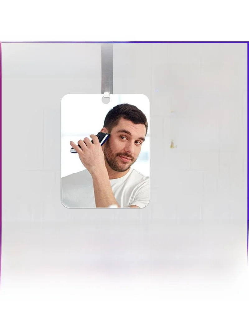 mist-proof-bathroom-mirror-shaving-makeup-handheld-soft-style-men's-beard-trimming-mirror-household-personal-care-tool