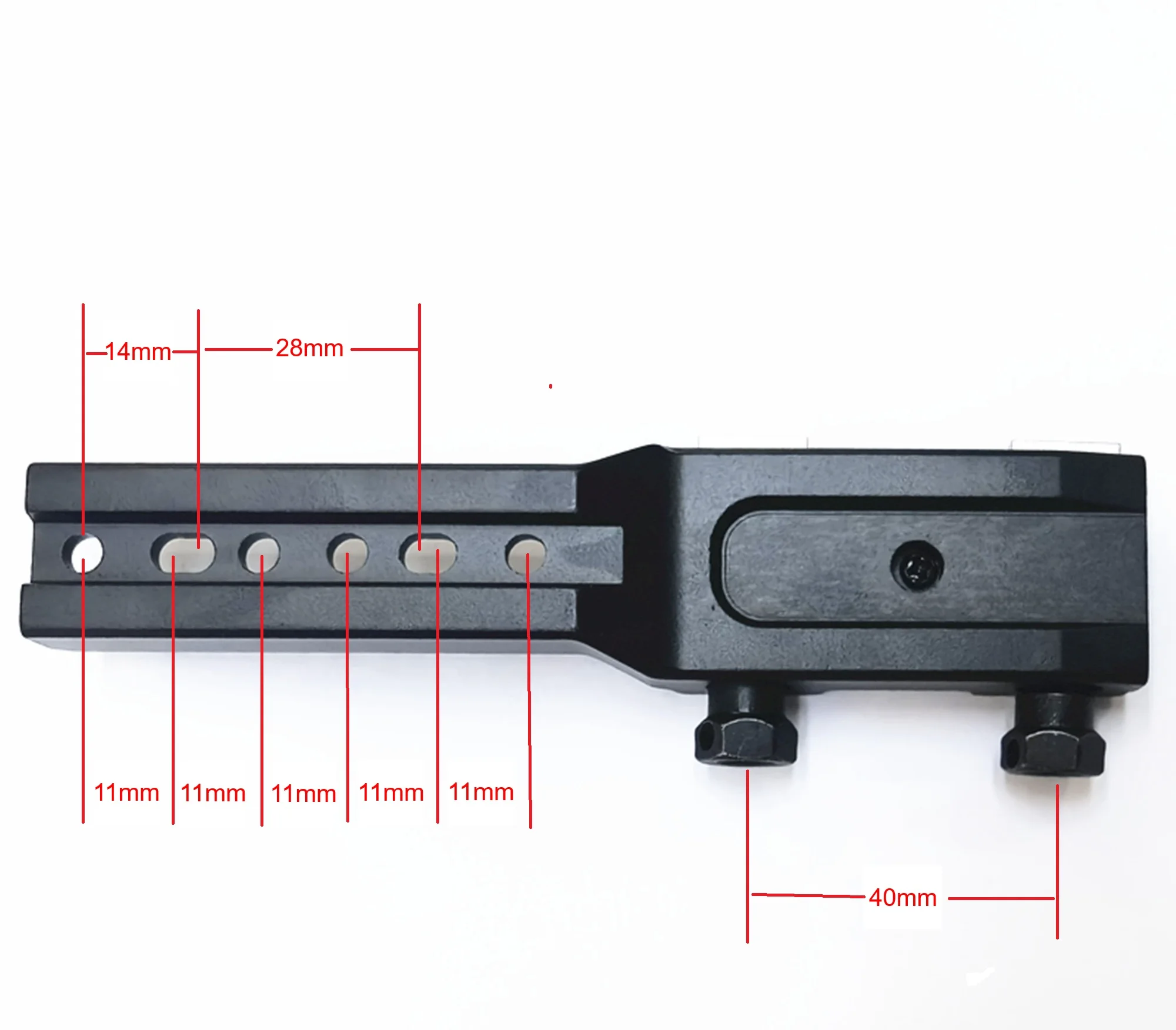 Dudukan Teropong Rel Aluminium Dudukan 11Mm dan 20Mm untuk HAP HAWK SCOPE PARD NV008P Basis Dudukan Adaptor Lingkup Penglihatan Malam